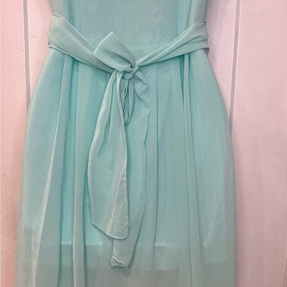Mint Green Meng Li Dress NWT size S high low - Picture 6 of 13